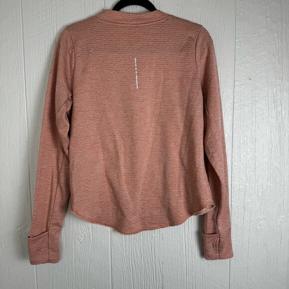 Nike Therma Sphere Element Salmon Dri Fit Long Sleeve Running  Size Medium Gym - Picture 3 of 8